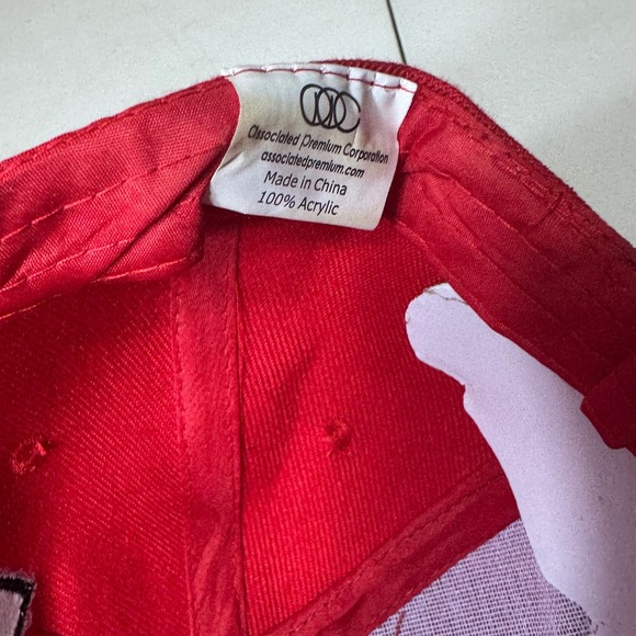 Cincinnati Reds Baseball Cap 1975 Hall of Fame Patch‎ Adult Red Hat - Picture 6 of 6